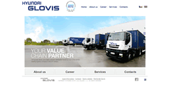 Desktop Screenshot of glovis.cz
